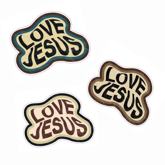 LOVE JESUS (Stickers)