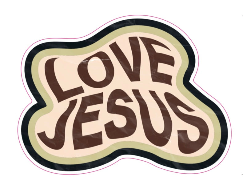 LOVE JESUS (Stickers)