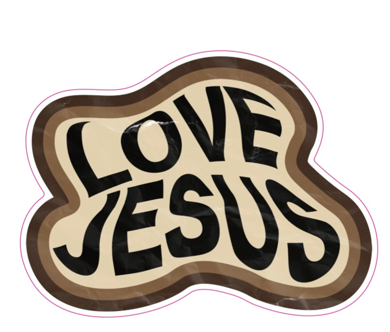 LOVE JESUS (Stickers)