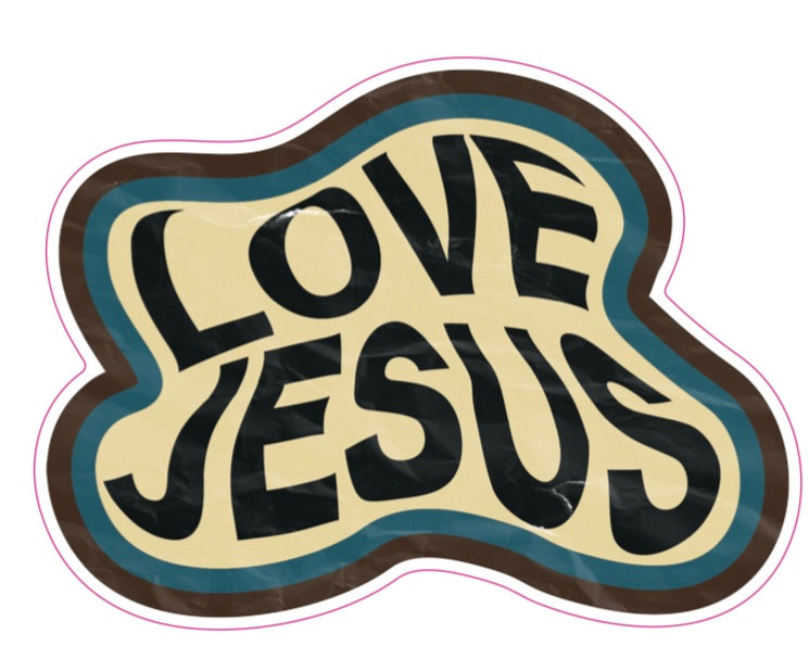 LOVE JESUS (Stickers)